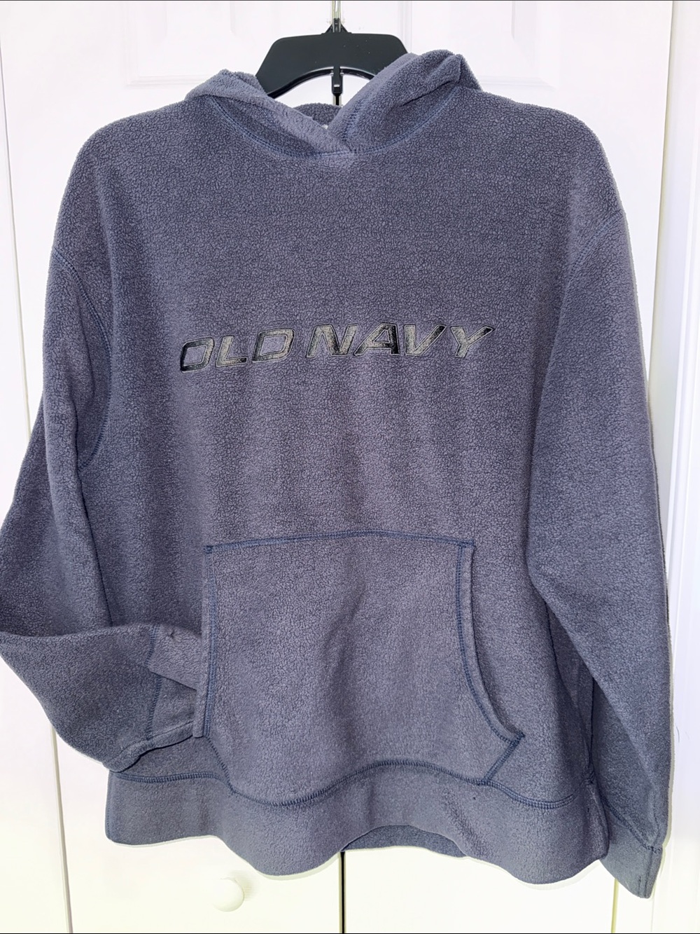 Old Navy Fleece Hooded Sweatshirt - Navy Blue